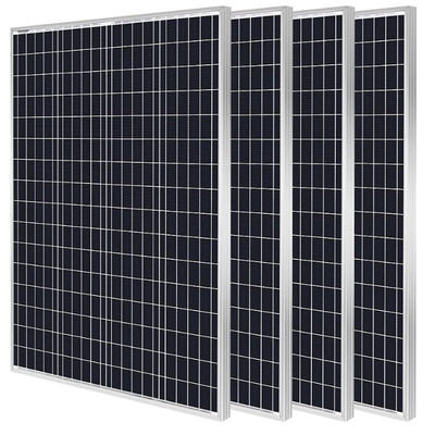 방수성 모노 크리스탈린 모노 태양 모듈 100W 12V 딱딱한 태양 패널