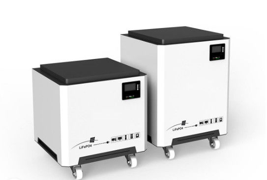 라이프포4 펠리시티 태양 리?? 배터리 51.2V 250Ah 10240Wh 12800Wh 흰색과 검은색