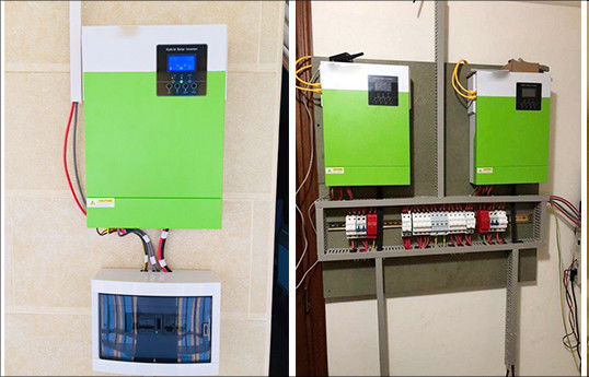 가정용 5.5KW 오프 그리드 태양광 시스템 220/230V 태양광 인버터 녹색
