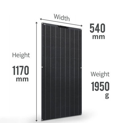 오프 그리드 유연 태양 전지 패널 키트 150w 18V