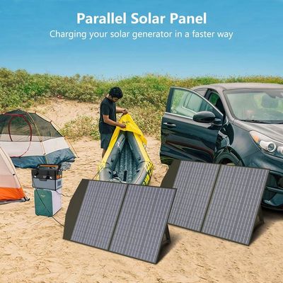 휴대용 태양 전지 패널 접는 태양 전지 패널 모듈 100W 초등 배낭