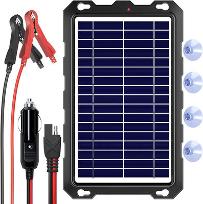 7.5W 휴대용 Rv 태양전지 충전기 태양 자동차 배터리 유지보수기 12V