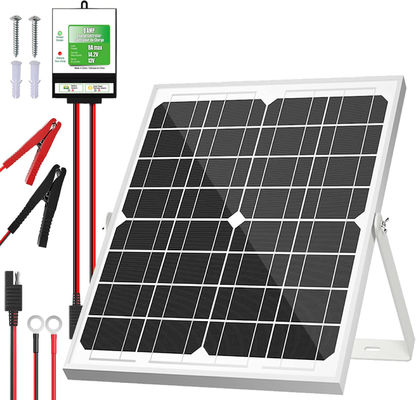 20W 12V 태양 전지 패널 배터리 충전기 오토바이 자동차를 위한 트리클 유지