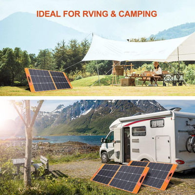 캄핑 하이킹을 위한 폴더블 100W RV 오프 그리드 태양 시스템 패키지