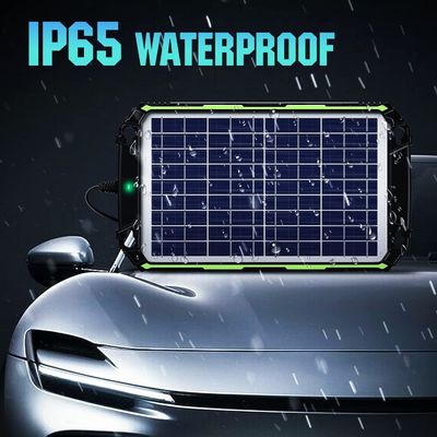 10W 12V 방수 태양전지 충전기 유지보수기 자동차 보트 해양 RV