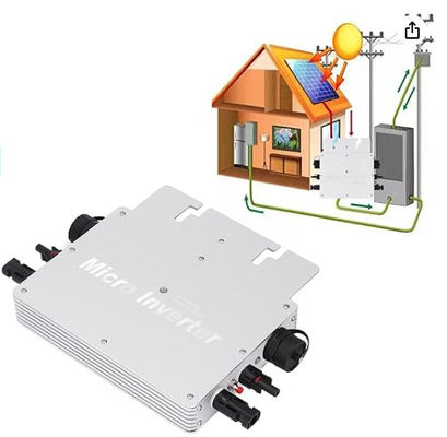 IP65 3000W 6000W 태양광 마이크로 인버터 온 그리드 AC120V 230V 흰색과 검은색