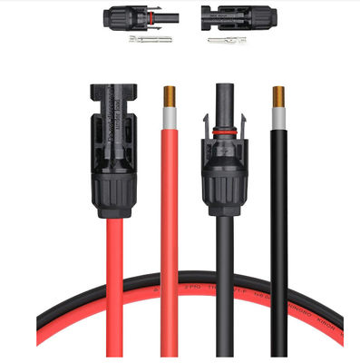 10AWG PV 확장 케이블 휴대용 태양 전지 패널용 태양 전지 패널 액세서리