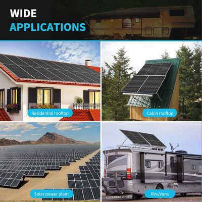 24V 320W 태양 전지 패널 RV 트레일러용 모노 크리스탈린 온 오프 그리드