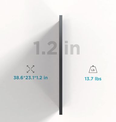 12V 200 와트 태양 전지 패널 단결성 태양 전지 모듈 IP68 방수