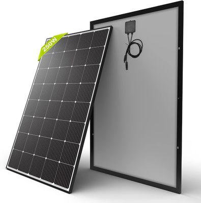 250W 15V 단결성 슬로어 패널 PV 모듈