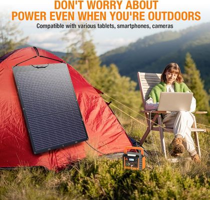 120W 21.7V 유연한 태양전지 패널 모터홈 카라반 캠퍼 보트 지붕