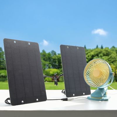 미니 태양광 휴대용 태양 전지 패널 USB 충전기 5v 6w OEM