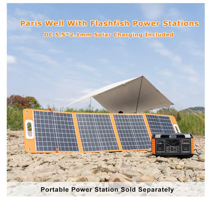 18V 100W 폴더블 태양 전지 패널 충전기 DC 출력으로 사용자 정의