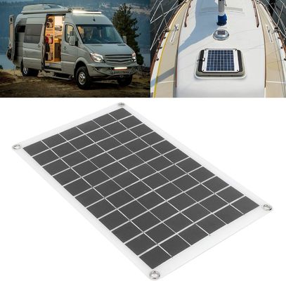 가벼운 휴대용 태양 전지 패널 단결 결정전지 100W 12/24V USB 출력