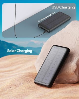 USB C 휴대용 태양전지 충전기 27000mAh 휴대 전화 태블릿 ODM